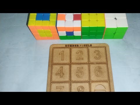 Sliding number puzzle