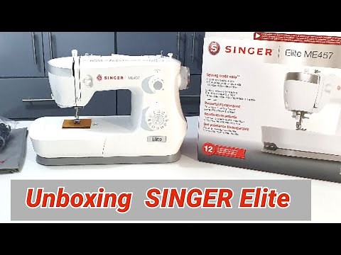 This machine is next level! 😲 | UNBOXING SINGER ELITE ME457