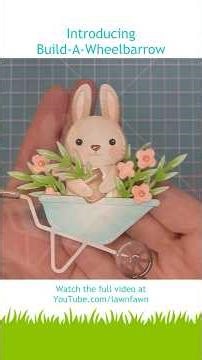 Introducing Build-A-Wheelbarrow! Fill it with Fun! #diy #spring #gardening #handmade #cardmaking