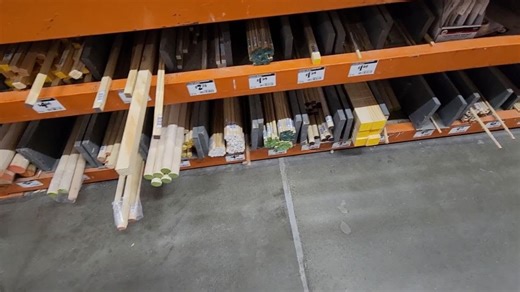 Buy a Home Depot dowel for this genius idea!