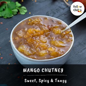 15K views · 52 reactions | Mango Chutney Recipe: Add some flavor to your meals with this sweet and tangy chutney. Watch now and learn how to make it in a few simple steps. Don't forget to share your results with us! | Yellow Chili's | Facebook