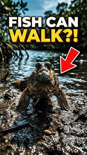 🐟 This Fish Can Walk on Land!