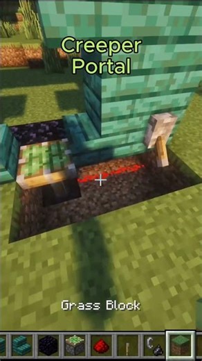 Creeper Portal #minecraft