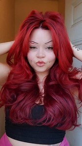 186K views · 2.7K reactions | Refreshing my red hair using @overtonecolor Cherry Chestnut for the bottom half & Red for Brown Hair on the top half ✨️❤️ #OVTHoliday • #overtone #hair #haircolor #redhair #brightredhair #cherrycolahair #hairreels #reels #fbreels #facebookreels #haircolorideas #beauty #beautyreels #beautyvideos #hairvideos #hairtutorials #tutorial | Sydney Nicole Addams | Facebook