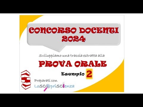 Lezione simulata sostegno