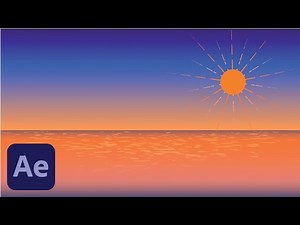 🌞 How to Animate Sun Rays in After Effects 🌞