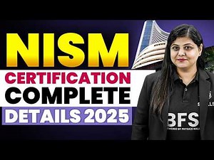 Guide To NISM Certification Courses 2025 | Complete Details | Career & Scope | What is NISM Course?