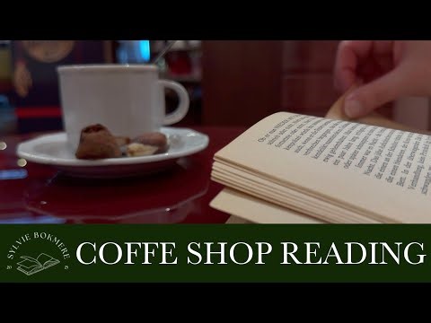 READ WITH ME in a CAFE ☕ 1 hour real-time coffee shop ambiance talking rattling cups & subtle music