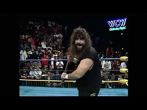 Paul Orndorff Barry Windham vs. Cactus Jack Dustin Rhodes - 2/8/1993 - WCW