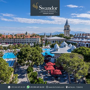Escape to luxury! Get ready for an unforgettable experience at Swandor Hotels & Resorts. • Luxurious rooms with breathtaking views • World-class dining and entertainment options Book now and unwind in style! | Swandor Hotels & Resorts Topkapı Palace | Facebook