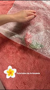 30K views · 375 reactions | Flores amasadas, una técnica simple y muy entretenida ! | Tutoriales de Artesania | Facebook