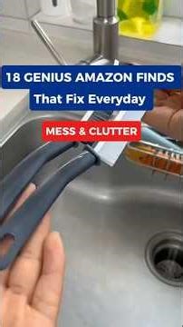 20 Genius Amazon Finds That Fix Everyday Mess & Clutter 👀 #amazonfinds #amazongadgets #shorts