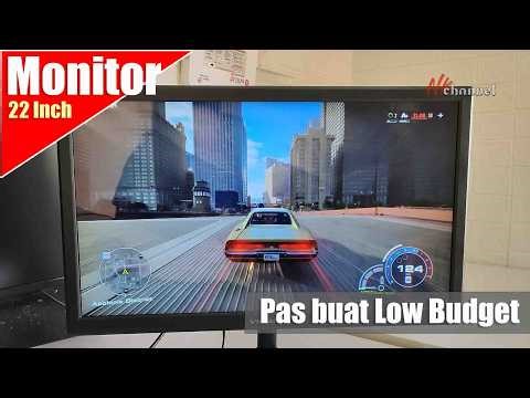 Affordable 22-Inch Monitor! Only 600 Thousand Rupiah, 1080P Resolution | VenomRX Spectra View SV2...