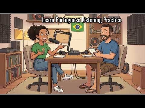 How Brazilians Start Conversations with Strangers | Portuguese Listening Practice