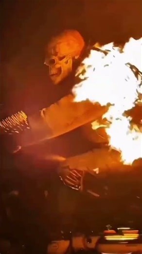 Ghost rider in real life 🤯💀👑