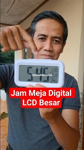 Jam Meja Digital LCD Besar