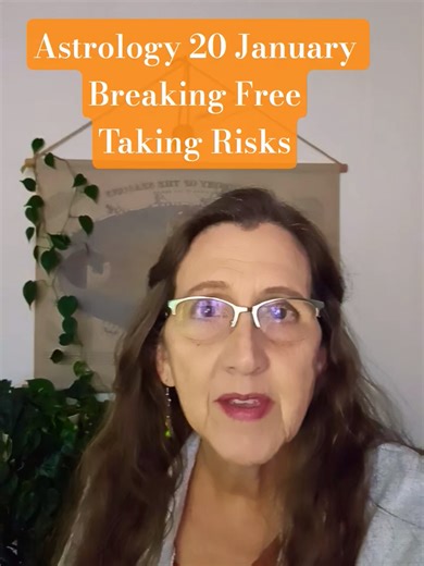 Astrology 20 January Breaking Free Taking Risks Astrology Forecast 🌟 Experienced Astrologer 30 Years of Astrological Wisdom. Have a session | Personal Consultations | Mentor | Classes Want more astrology insights? Sign up for my newsletter & explore my Patreon! #dorothymorganastrologer #MercuryRetrograde #fullmoon #newmoon #Saturninaries #jupiterincancer #uranusingemini #alignwithnature