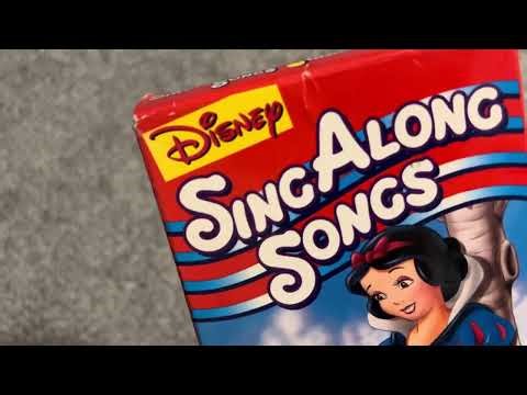 My Disney Sing-Along Songs VHS Collection: 2026 Edition