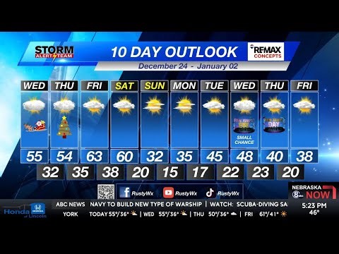 Tuesday Evening KLKN Forecast - December 23, 2025