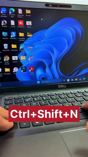 Shortcut For Create New Folder #WindowsShortcuts#PCKeyboardShortcuts#WindowsTips#Windows11