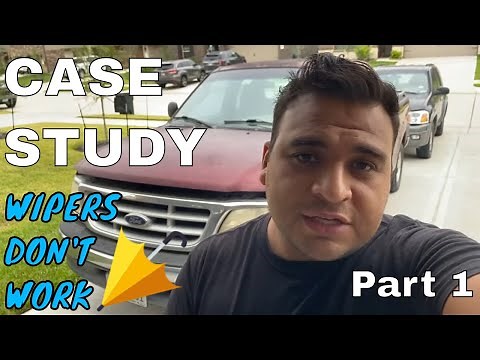 FORD F150 WIPERS NOT WORKING DIAGNOSIS & FIX PART 1
