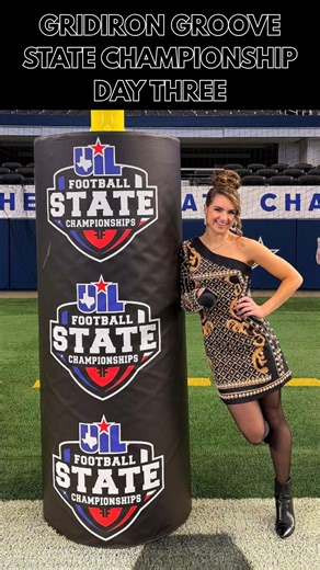 Gridiron Groove Texas High School Football State Championship Edition Day 3 💃 Texas High School Football state Championship Day the school spirit really stepped it up a notch In AT&T Stadium with football fans cheering and dancing! Halftimes got much longer as the teams added Drill Team dancers and bigger bands! Day 3 wrapped up with an epic dance off on the Jumbotronthat will go down in history as the most epic dance off ever! 2 minutes of pure dancing fun! Bring on Day 4 #TXHSFB #hsfootball #