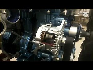 cross sectional view of engine working || parts engine ||internal working||differenti||setup engine