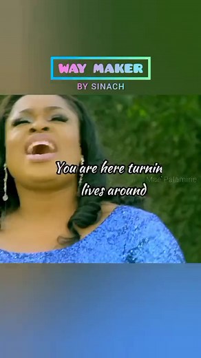 Way Maker - Sinach | Worship Song Lyrics | Gospel Music