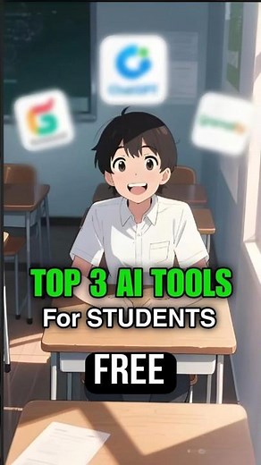 3 FREE AI Tools Every Student Must Know #aiforstudents #freeaiforstudents #studends #aiforstudy