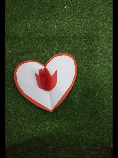 Easy Handmade Birthday Card | Paper Flower Card for Beginners