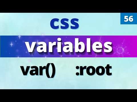 CSS Variables Tutorial for Beginners | Learn Custom CSS Properties in 10 Minutes