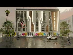 SPORTS COMPLEX WALKTHROUGH, A design by - DESIGN ARCH STUDIO
