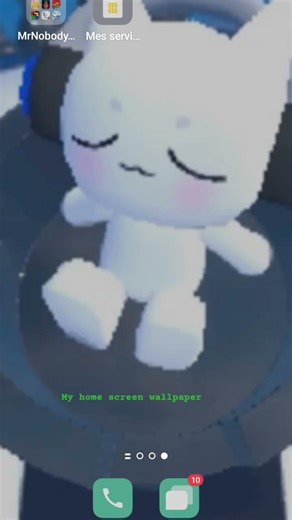 My home screen wallpaper