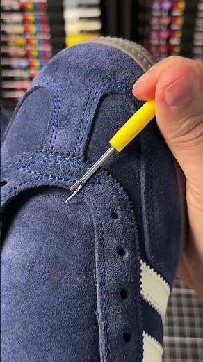 The adidas Handball Spezial corduroy customization you NEED to see 👀 #ZalandoStreet #Shorts