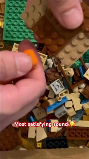 Satisfying LEGO Sound #lego #minecraft #satisfying