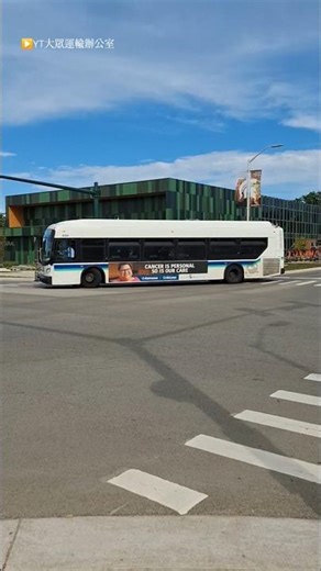 Capital Area Transportation Authority Bus 22 藍綠相間！蘭辛首都地區交通局 22路線公車