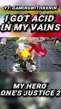 MINA ASHIDO VS MIDORIYA #minaashido #izukumidoriya #myheroacademia #gamingwithrxnin #youtubeshorts