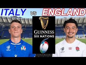 ITALY vs ENGLAND Six Nations 2026 Live Commentary