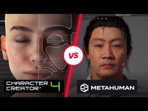 MetaHuman vs. Character Creator - The Ultimate Choice for 3D Artist