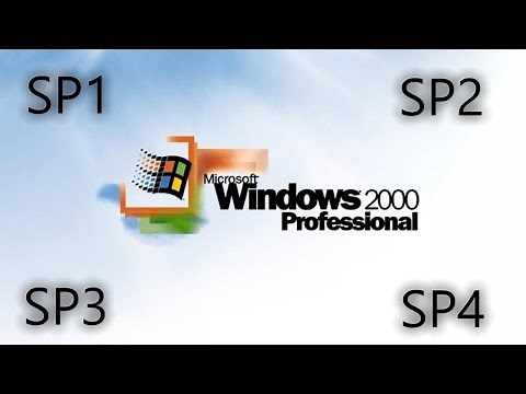 Installing Windows 2000 SP1, SP2, SP3, then SP4
