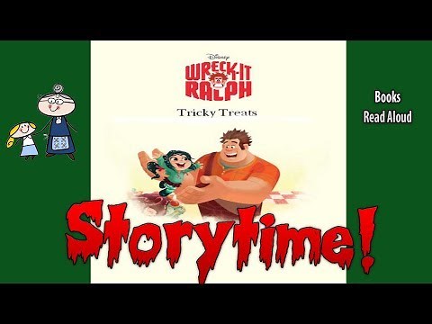 Disney's WRECK-IT-RALPH TRICKY TREATS ~ Halloween Stories for Kids ~ Children's Halloween Books