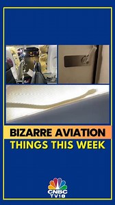 109K views · 43 reactions | From snake inside the plane to passenger stuck in toilet to sitting & eating on the tarmac. Madeeha Mujawar wraps up the bizarre aviation events this week. . . . . . . . . . . . #aviation #plane #flight #indigo #spicejet #airasia #boeing #snake #passengers #airport | CNBC-TV18 | Facebook