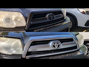 Painted My 4th Gen 4Runner Grill