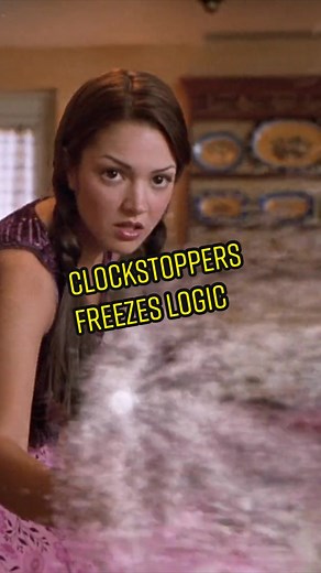 Clockstoppers is a fun mess that is campy and honestly not that great. But younger me loved this movie for some reason. #clockstoppers #jonathanfrakes #jessebradford #movies #film #middayreviews #movie #filmtok #fyp #foryou