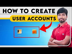 Computer Me User Account Kaise Create Kare | How To Create User Account in Hindi | Windows 7,8,10