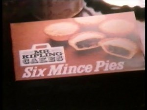 Mr Kipling Mince Pies Christmas TV Advert 1982
