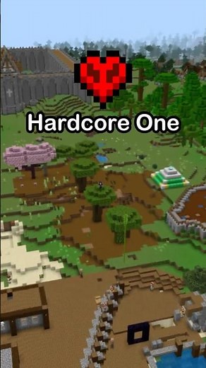 How to turn your Survival World into Hardcore #minecraft #minecraftbedrock #tutorial