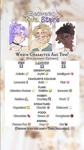 Which Character Are You? (Goldengate Version) | #oc #art #webcomic