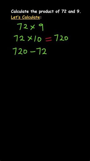 MULTIPLY BY 9 THE EASY WAY!_BLACK BOARD_5-12