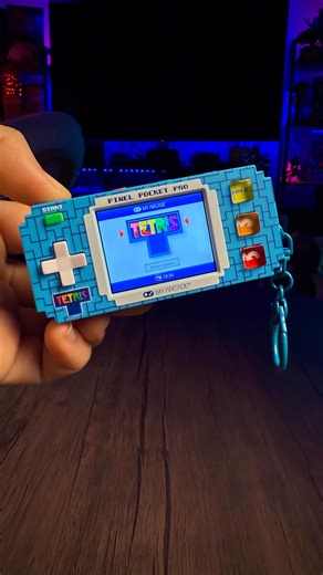 My Arcade on Instagram: "Get ready to stack, spin, and clear —nostalgia never felt this good. This is the My Arcade Tetris® Pixel Pocket Pro! Features: -Officially licensed Tetris® title -7 bonus games -2” high resolution display -Powered by 3 AAA batteries (not included) -Built in Speaker with Volume Control -Includes Pixel Pocket Pro, keychain, user guide and mini-screwdriver Tetris ® & © 1985~2025 Tetris Holding. #Tetris #Handheldgaming #MyArcade"